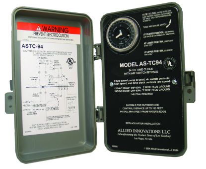 CONTROL: AS-TC-94, 120/240V, 20AMP, WITHOUT BUTTON