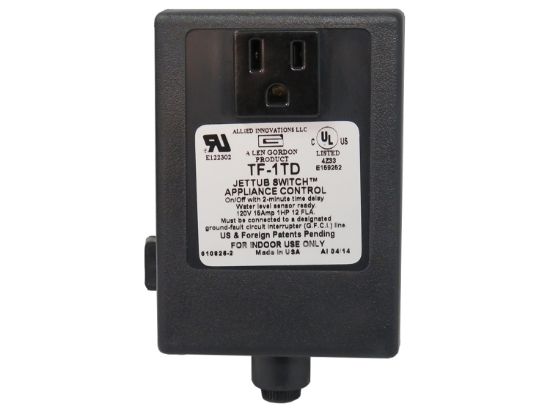 CONTROL: TF-1TD 2MIN 120V 1.0HP BULK WITHOUT BUTTON OR TUBING