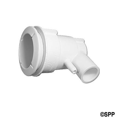 210-5730: Body Assembly, Jet, Waterway Poly, 3/4"S Water x 3/8"B Air, 2-5/8" Hole Size w/ Wall Fitting