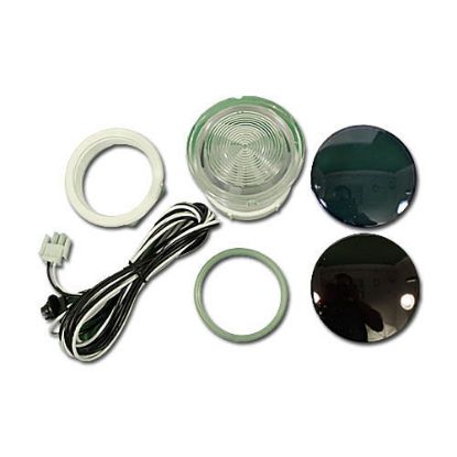 630-5205: Light Lens Kit, Waterway, OEM, 8', Amp, Rear Access, 3-1/2"Face, 2-1/2"Hole