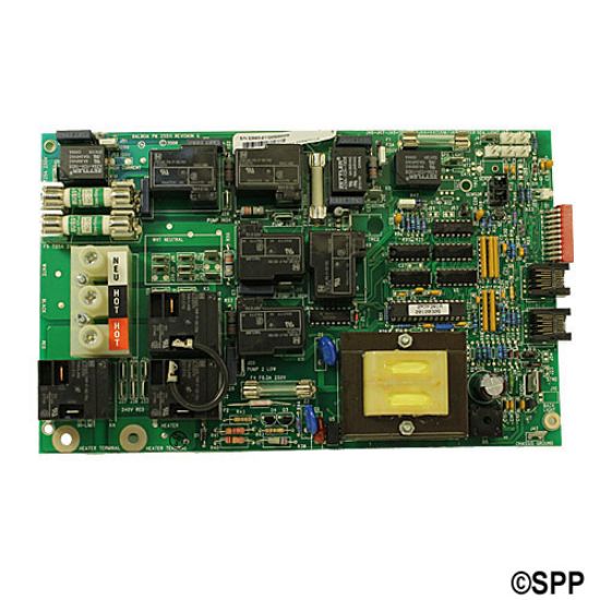 53563-01: Circuit Board, Balboa, 2M7P3, Serial Standard, 8 Pin Phone Cable
