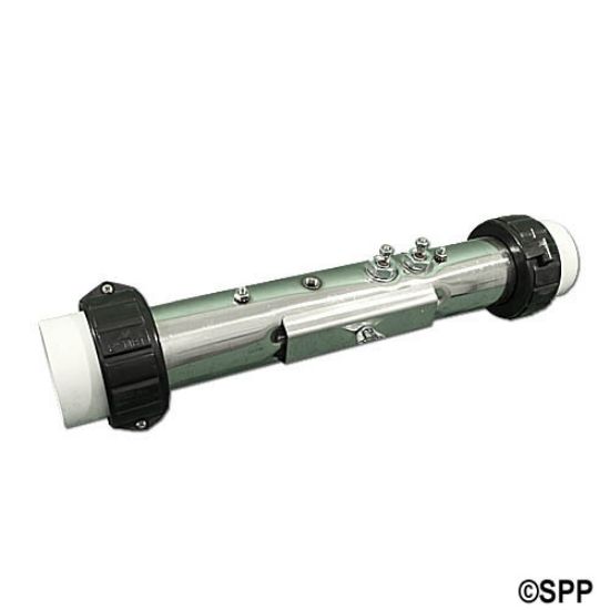 C2450-0015: Heater Assembly, Onyx, 4.5kW, 230V, 2" x 15"Long w/External T-Well, Pressure Tap, 2"S Tailpieces