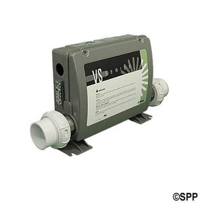 54661: Control System, Balboa VS520SZ, 240V (3-Wire No Neutral),  5.5kW, Pump1, Pump2 (2 Spd), Blower/Pump3 (1 Spd), AMP Receptacles, Less Cords & Spaside