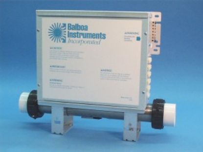 53171-H: Control System, Balboa M2 (Deluxe or Serial Standard), 1.4/5.5kW, Pump1, Blower, Circ Pump Option, AMP Receptacles, Less Cords & Spaside