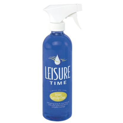 S: Filter Cleaner, Leisure Time, Instant Cartridge Clean, 16oz Bottle