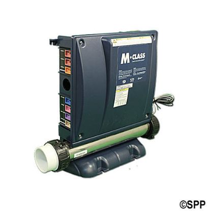 3-74-7035: Control System, Gecko MC-MP, 240V, 5.5kW, Pump1, Pump2 (1 or 2 Spd), Pump3 (1 Spd), Blower, Circ Pump Option,  AMP Receptacles, Less Cords & Spaside